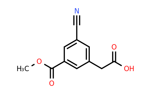 CAS 1393552-37-8 | [3-Cyano-5-(methoxycarbonyl)phenyl]acetic acid