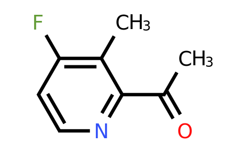 CAS 1393552-39-0 | 1-(4-Fluoro-3-methylpyridin-2-YL)ethanone