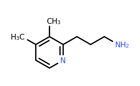 CAS 1393552-40-3 | 3-(3,4-Dimethylpyridin-2-YL)propan-1-amine