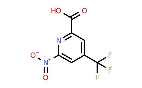 CAS 1393552-44-7 | 6-Nitro-4-(trifluoromethyl)pyridine-2-carboxylic acid