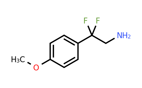 CAS 1393552-45-8 | 2,2-Difluoro-2-(4-methoxyphenyl)ethanamine
