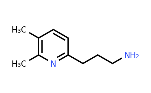 CAS 1393552-46-9 | 3-(5,6-Dimethylpyridin-2-YL)propan-1-amine