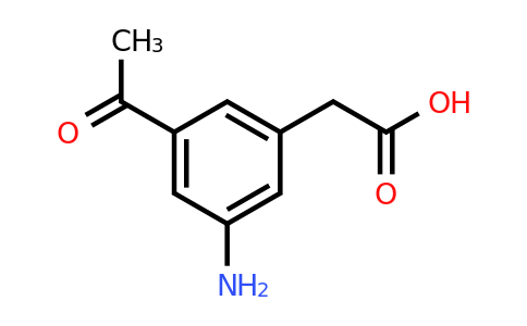 CAS 1393552-48-1 | (3-Acetyl-5-aminophenyl)acetic acid