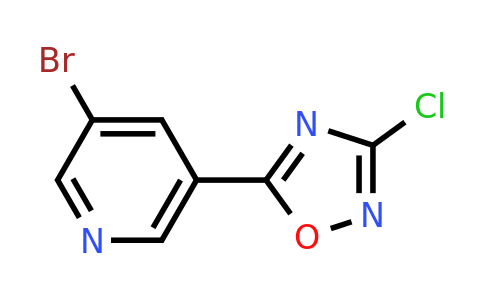 CAS 1393552-52-7 | 3-Bromo-5-(3-chloro-1,2,4-oxadiazol-5-YL)pyridine