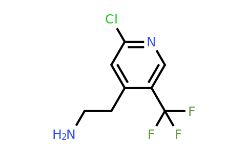CAS 1393552-53-8 | 2-[2-Chloro-5-(trifluoromethyl)pyridin-4-YL]ethanamine