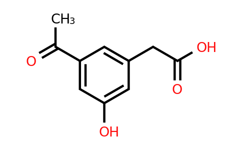 CAS 1393552-57-2 | (3-Acetyl-5-hydroxyphenyl)acetic acid