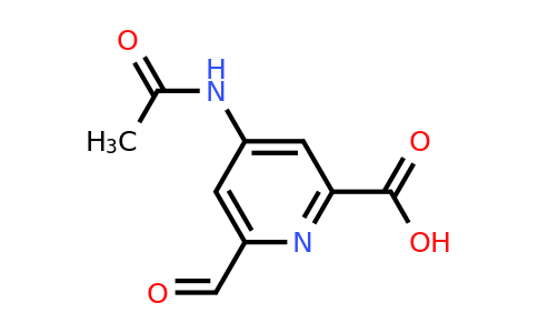 CAS 1393552-58-3 | 4-(Acetylamino)-6-formylpyridine-2-carboxylic acid