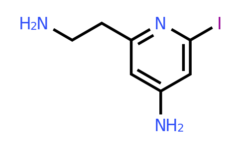 CAS 1393552-63-0 | 2-(2-Aminoethyl)-6-iodopyridin-4-amine