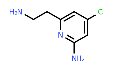 CAS 1393552-68-5 | 6-(2-Aminoethyl)-4-chloropyridin-2-amine