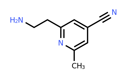2-(2-Aminoethyl)-6-methylisonicotinonitrile