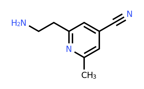 CAS 1393552-71-0 | 2-(2-Aminoethyl)-6-methylisonicotinonitrile