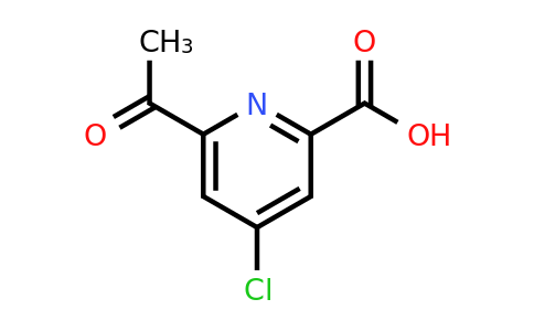 CAS 1393552-80-1 | 6-Acetyl-4-chloropyridine-2-carboxylic acid