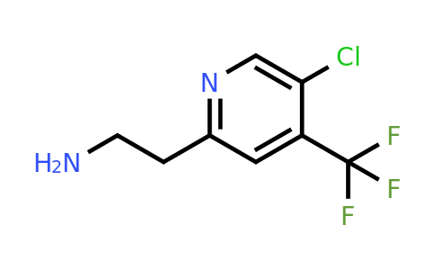 CAS 1393552-81-2 | 2-[5-Chloro-4-(trifluoromethyl)pyridin-2-YL]ethanamine