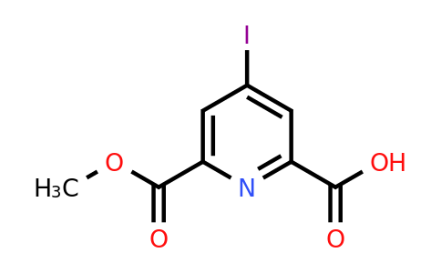 CAS 1393552-85-6 | 4-Iodo-6-(methoxycarbonyl)pyridine-2-carboxylic acid