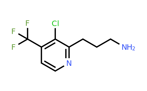 CAS 1393552-88-9 | 3-[3-Chloro-4-(trifluoromethyl)pyridin-2-YL]propan-1-amine