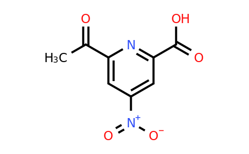 CAS 1393552-91-4 | 6-Acetyl-4-nitropyridine-2-carboxylic acid