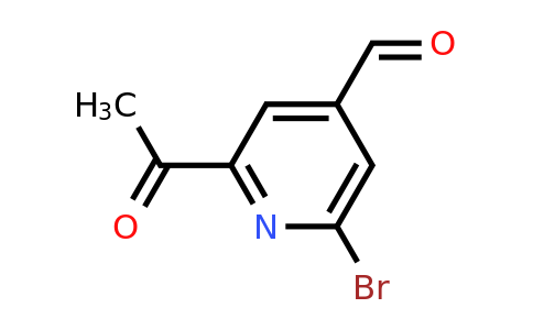 CAS 1393552-95-8 | 2-Acetyl-6-bromoisonicotinaldehyde