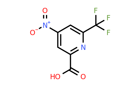 CAS 1393552-97-0 | 4-Nitro-6-(trifluoromethyl)pyridine-2-carboxylic acid
