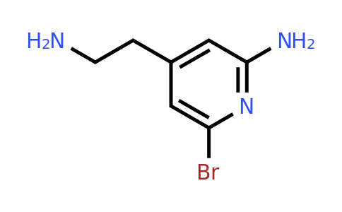 CAS 1393553-13-3 | 4-(2-Aminoethyl)-6-bromopyridin-2-amine