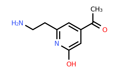 CAS 1393553-15-5 | 1-[2-(2-Aminoethyl)-6-hydroxypyridin-4-YL]ethanone