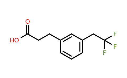 CAS 1393553-22-4 | 3-[3-(2,2,2-Trifluoroethyl)phenyl]propanoic acid