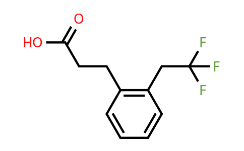 CAS 1393553-26-8 | 3-[2-(2,2,2-Trifluoroethyl)phenyl]propanoic acid