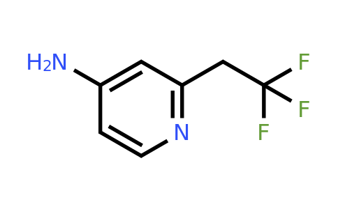 CAS 1393553-31-5 | 2-(2,2,2-Trifluoroethyl)pyridin-4-amine