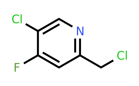 CAS 1393553-32-6 | 5-Chloro-2-(chloromethyl)-4-fluoropyridine