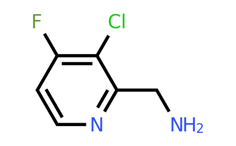 CAS 1393553-37-1 | (3-Chloro-4-fluoropyridin-2-YL)methylamine