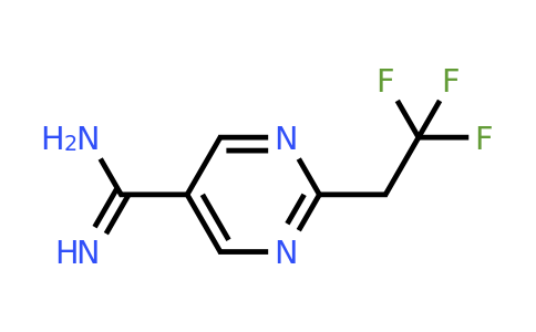 CAS 1393553-40-6 | 2-(2,2,2-Trifluoroethyl)pyrimidine-5-carboximidamide