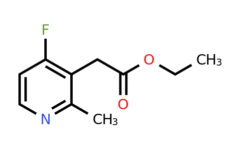 CAS 1393553-42-8 | Ethyl (4-fluoro-2-methylpyridin-3-YL)acetate