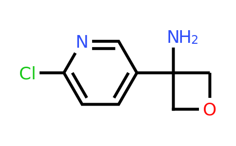 CAS 1393553-43-9 | 3-(6-Chloropyridin-3-YL)oxetan-3-amine