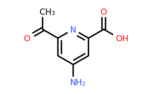 CAS 1393553-44-0 | 6-Acetyl-4-aminopyridine-2-carboxylic acid