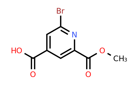 CAS 1393553-51-9 | 2-Bromo-6-(methoxycarbonyl)isonicotinic acid