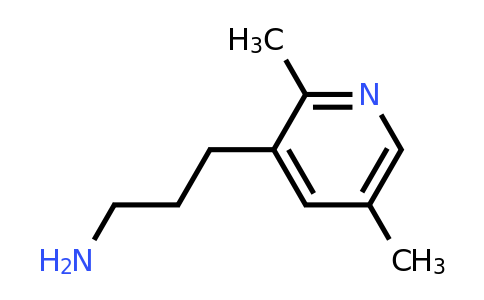CAS 1393553-55-3 | 3-(2,5-Dimethylpyridin-3-YL)propan-1-amine