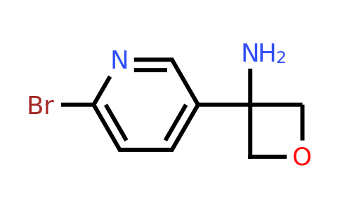 CAS 1393553-64-4 | 3-(6-Bromopyridin-3-YL)oxetan-3-amine