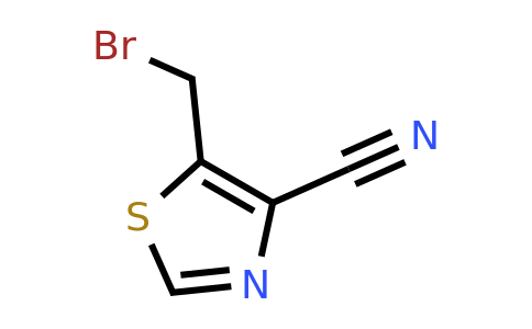 CAS 1393553-70-2 | 5-(Bromomethyl)-1,3-thiazole-4-carbonitrile