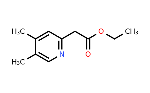 CAS 1393553-73-5 | Ethyl (4,5-dimethylpyridin-2-YL)acetate