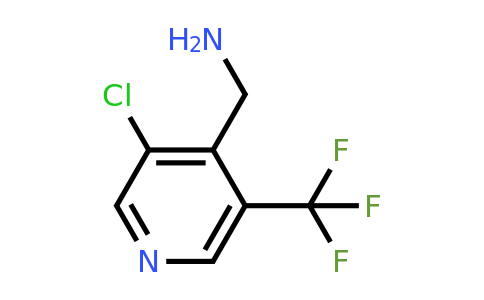 CAS 1393553-76-8 | [3-Chloro-5-(trifluoromethyl)pyridin-4-YL]methylamine