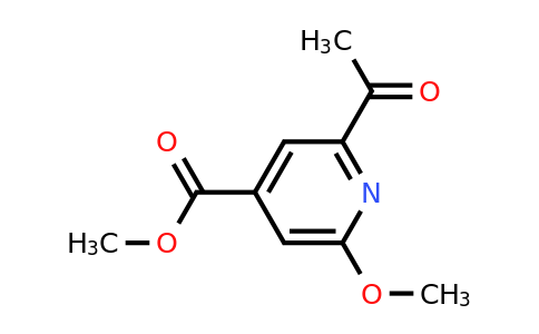 CAS 1393553-84-8 | Methyl 2-acetyl-6-methoxyisonicotinate