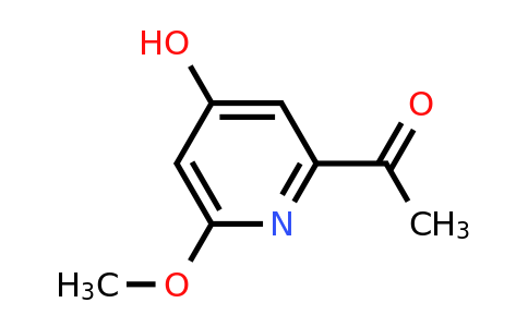 CAS 1393553-86-0 | 1-(4-Hydroxy-6-methoxypyridin-2-YL)ethanone