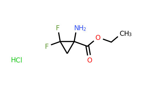 CAS 1393553-91-7 | Ethyl 1-amino-2,2-difluorocyclopropanecarboxylate hydrochloride