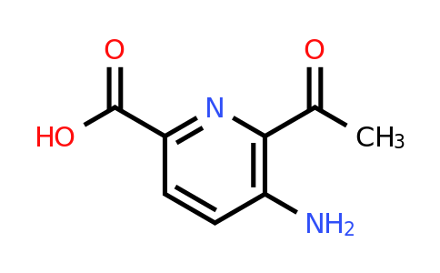 CAS 1393553-94-0 | 6-Acetyl-5-aminopyridine-2-carboxylic acid