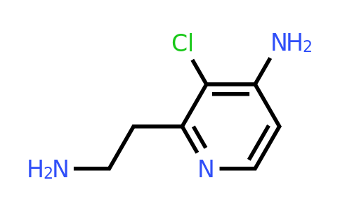 CAS 1393554-00-1 | 2-(2-Aminoethyl)-3-chloropyridin-4-amine