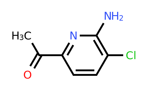 CAS 1393554-01-2 | 1-(6-Amino-5-chloropyridin-2-YL)ethanone