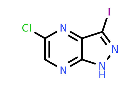 CAS 1393554-07-8 | 5-Chloro-3-iodo-1H-pyrazolo[3,4-B]pyrazine