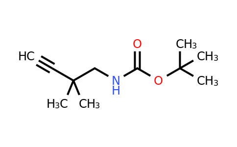 CAS 1393554-08-9 | Tert-butyl 2,2-dimethylbut-3-ynylcarbamate