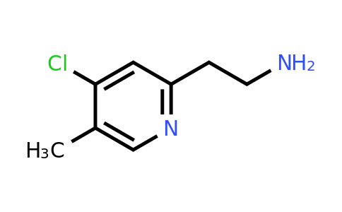 CAS 1393554-14-7 | 2-(4-Chloro-5-methylpyridin-2-YL)ethanamine