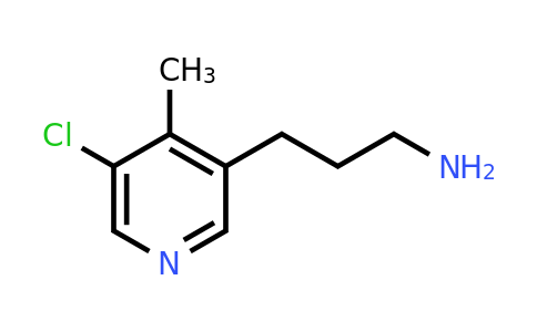 CAS 1393554-15-8 | 3-(5-Chloro-4-methylpyridin-3-YL)propan-1-amine