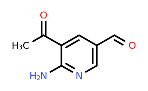 CAS 1393554-26-1 | 5-Acetyl-6-aminonicotinaldehyde